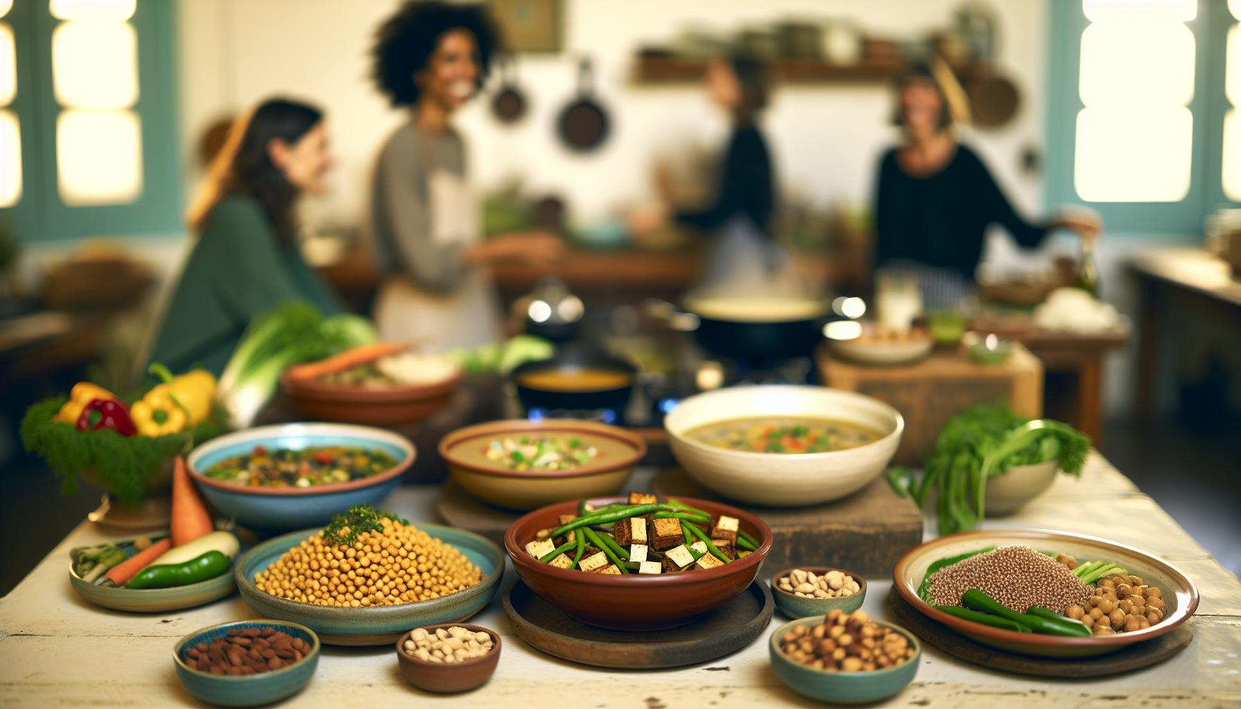 Fuentes de proteínas vegetales deliciosas y accesibles