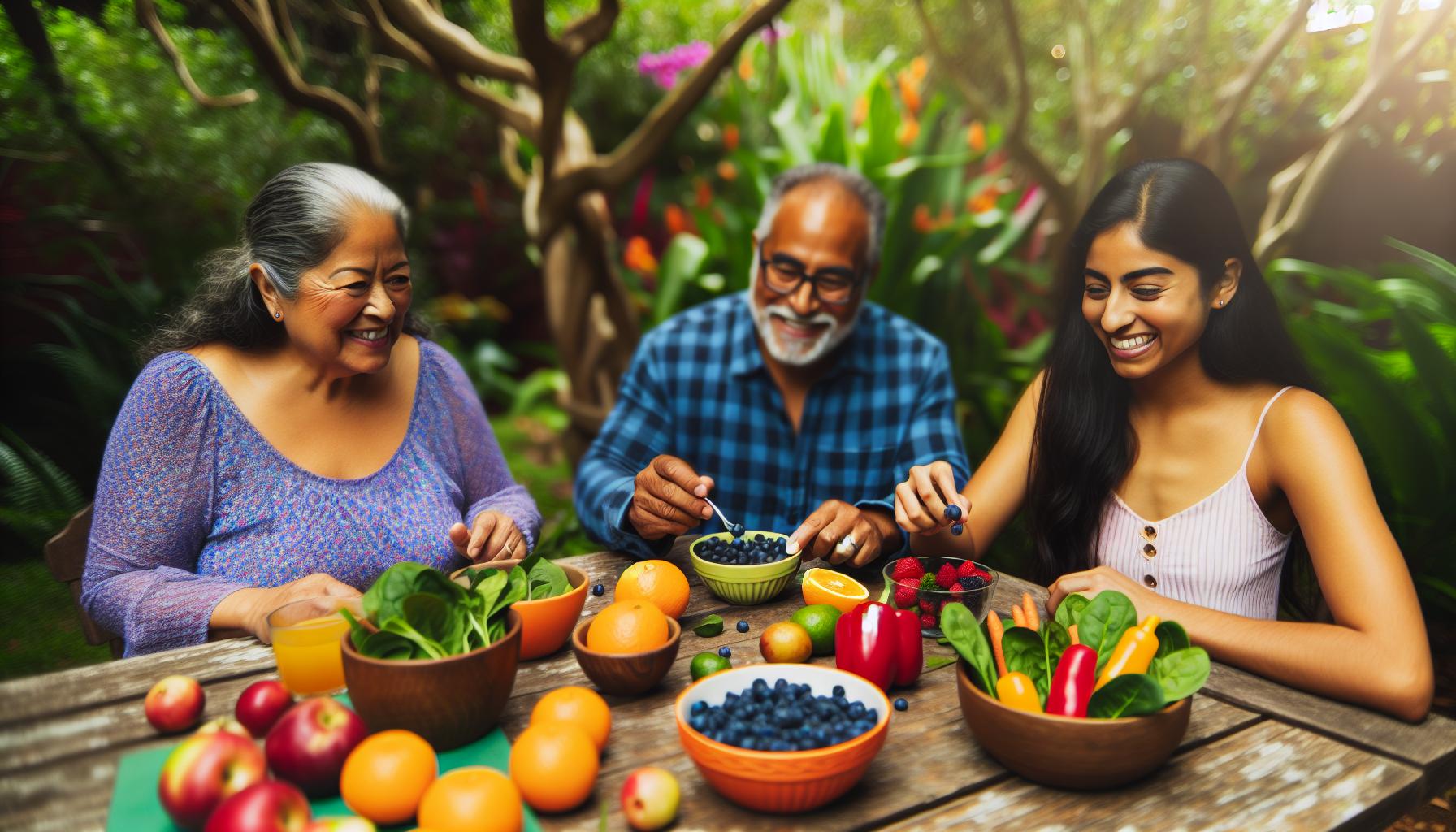 Alimentos antioxidantes mayores 60: Come joven y saludable 1 Cómo combatir el envejecimiento con alimentos de colores