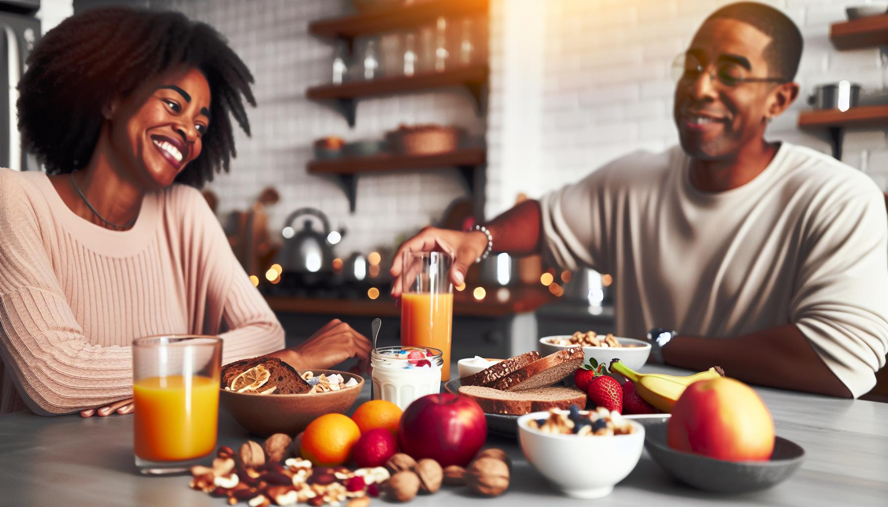 Alimentación matutina: Nutrientes para el día