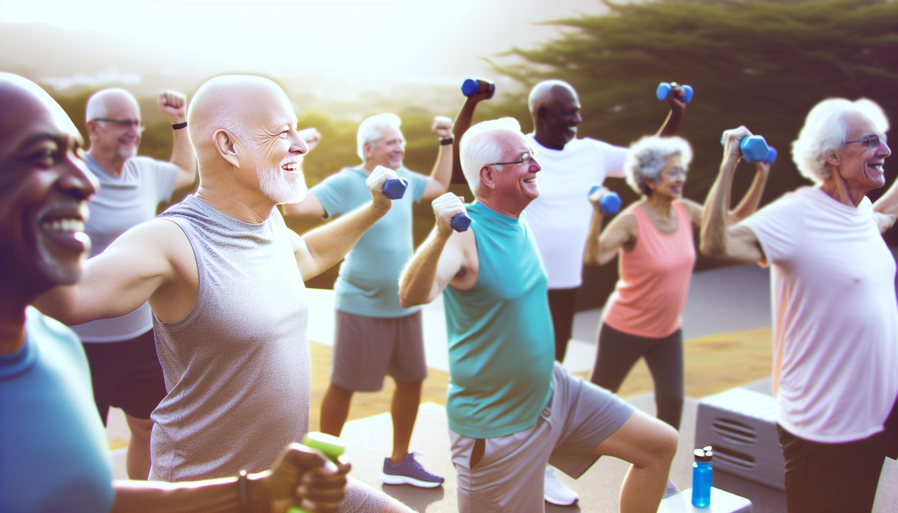 Beneficios de la creatina en hombres mayores