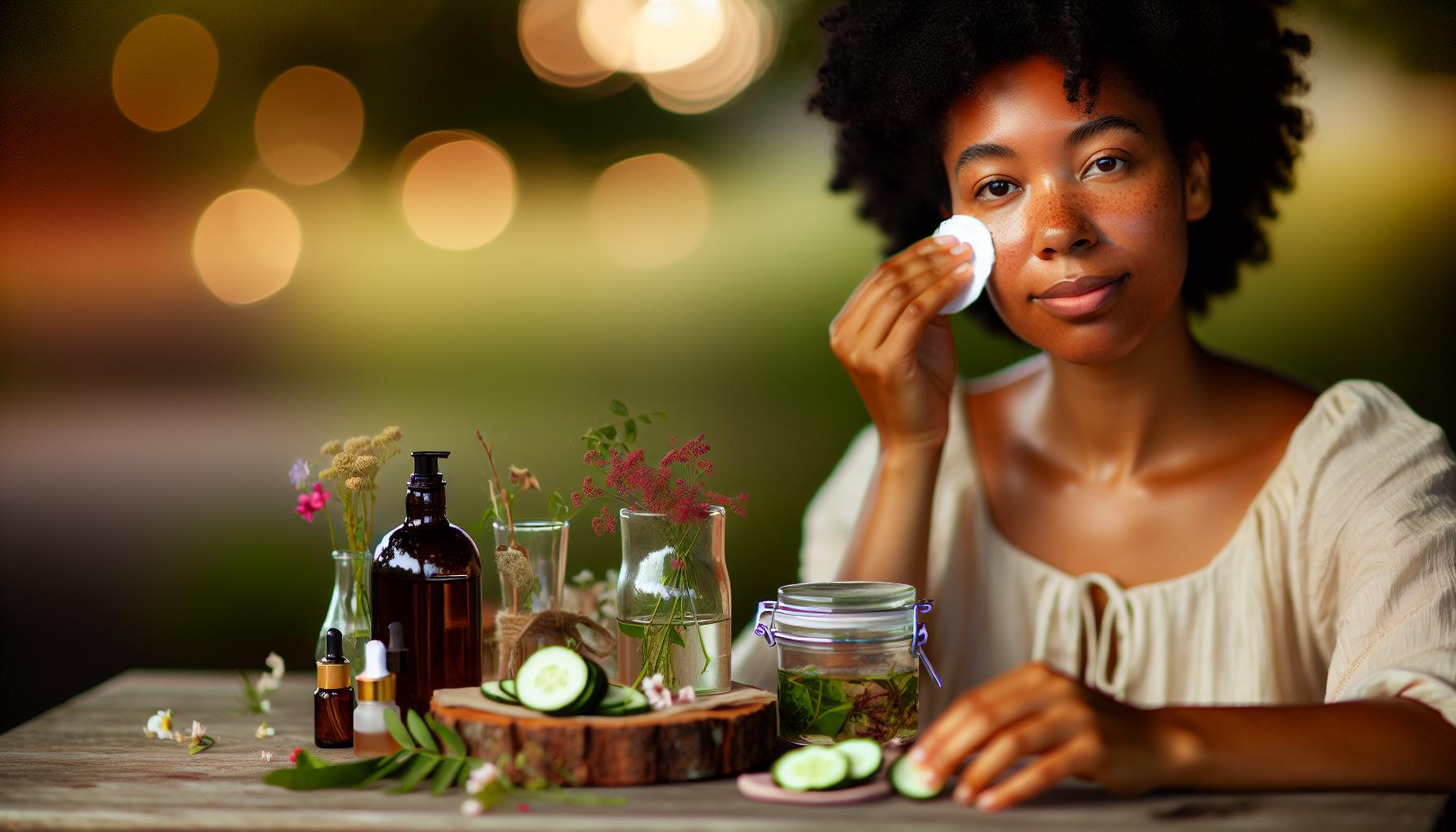 Tónico facial natural: Beneficios para tu piel