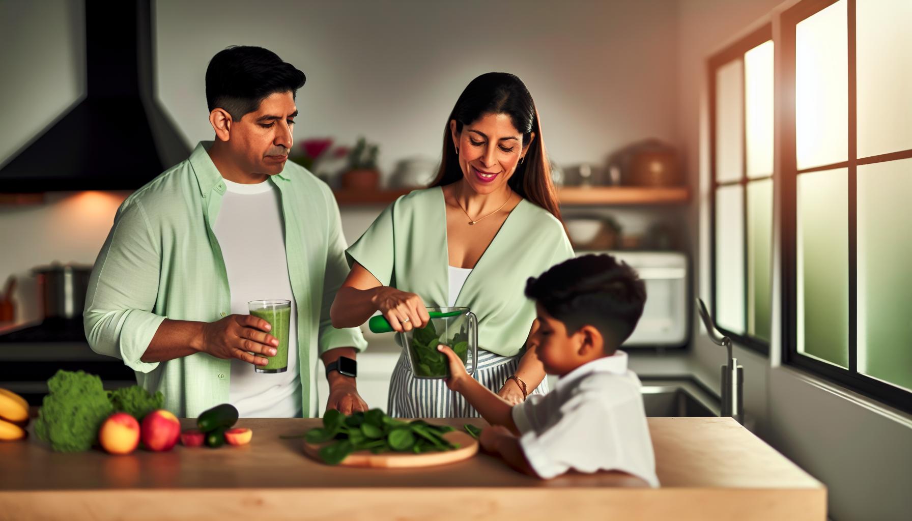 Batidos verdes: un impulso matutino para tus días
