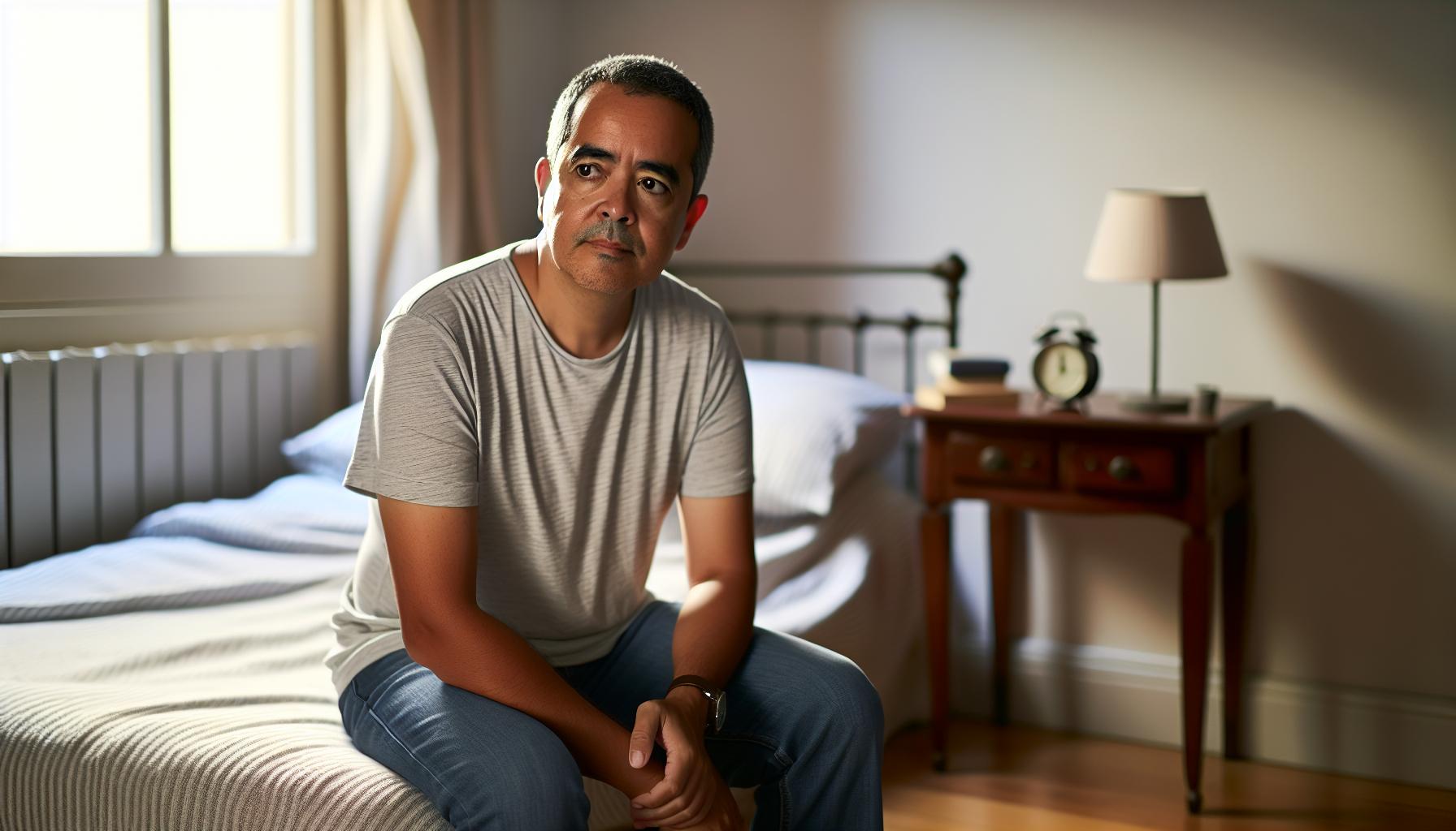 Causas comunes de las ojeras en hombres