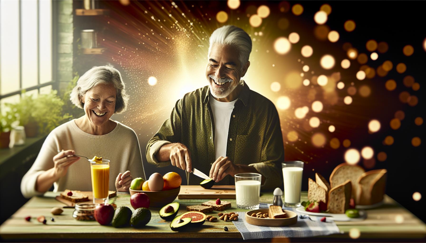 Beneficios de un desayuno proteico para adultos mayores