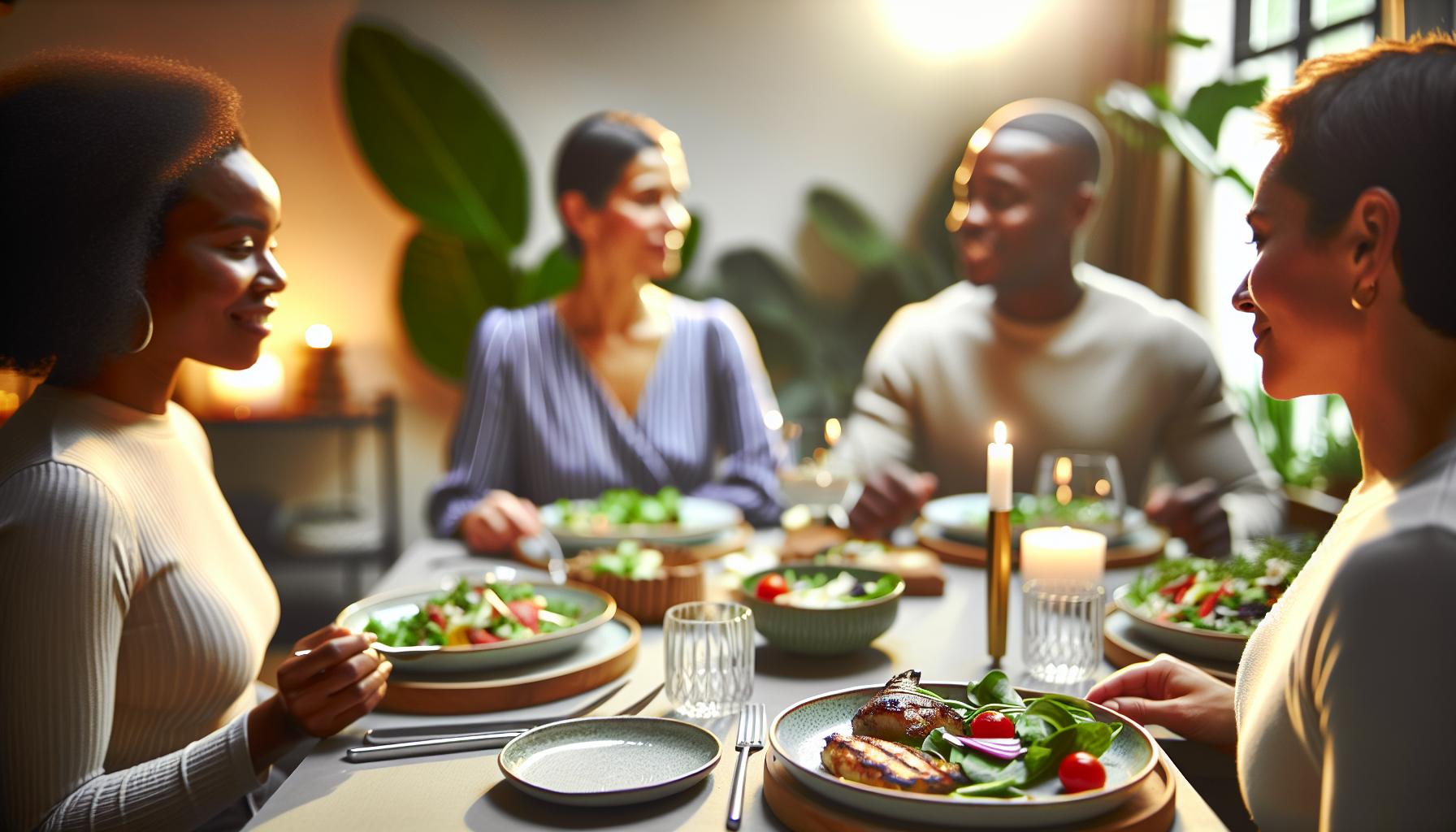 Cenas ligeras para una vida nutritiva