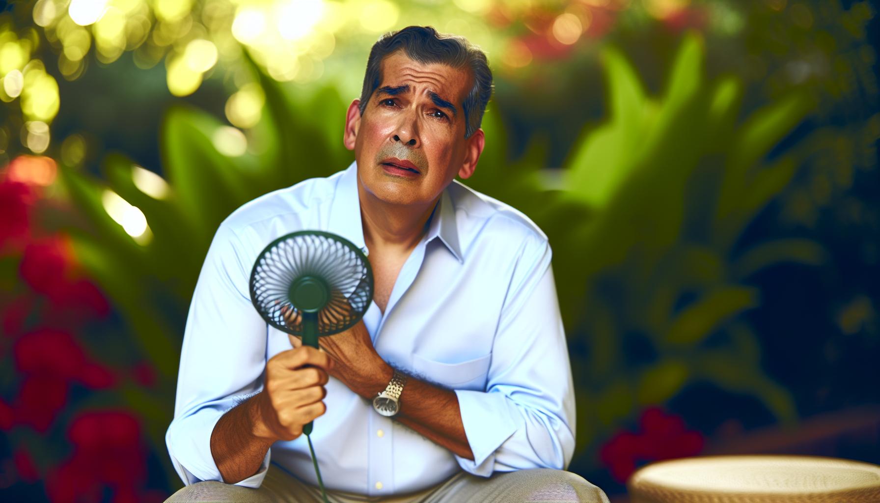 Sofocos en hombres mayores: Lo que debes saber