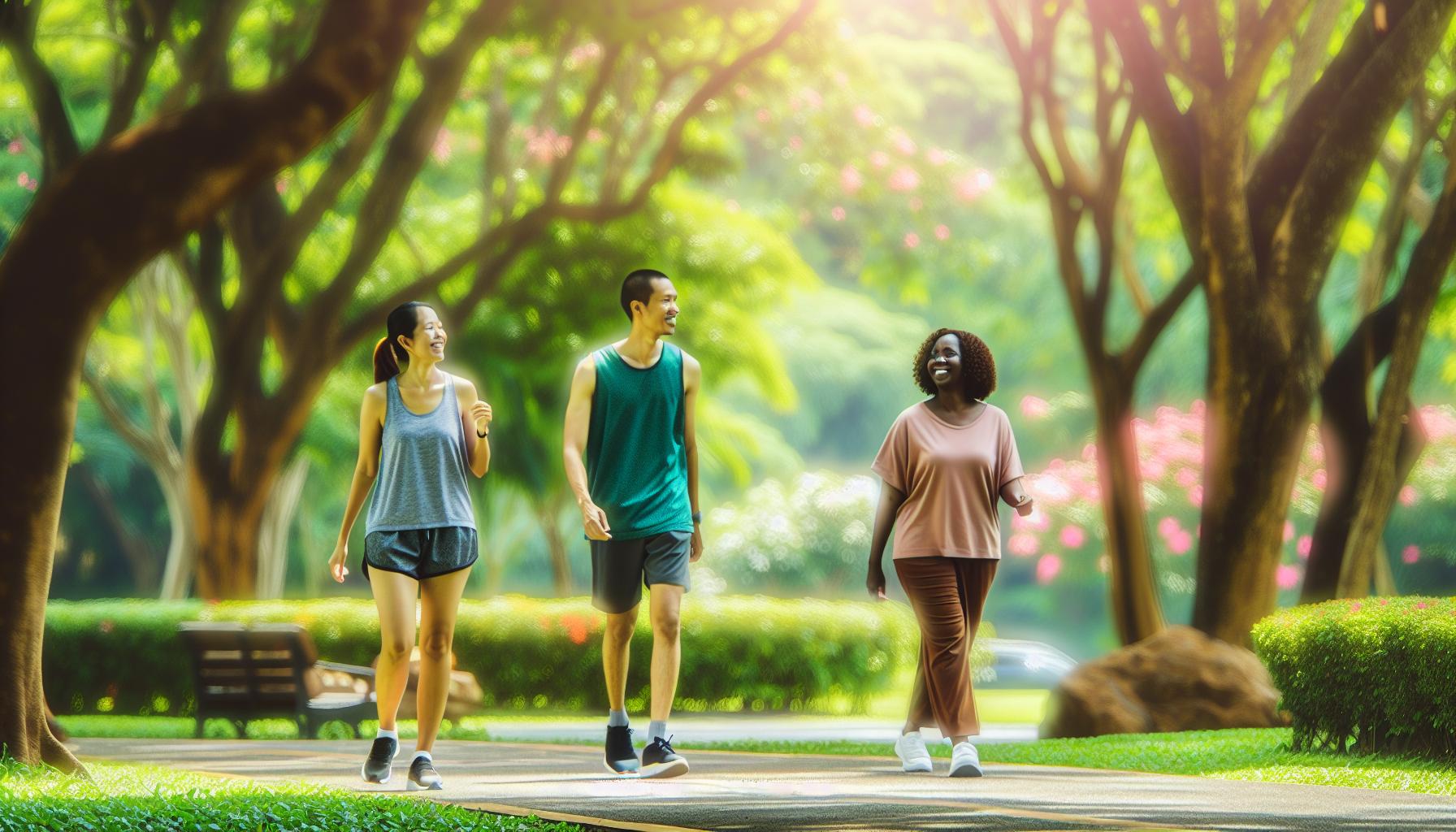 La importancia de la caminata en la vida diaria