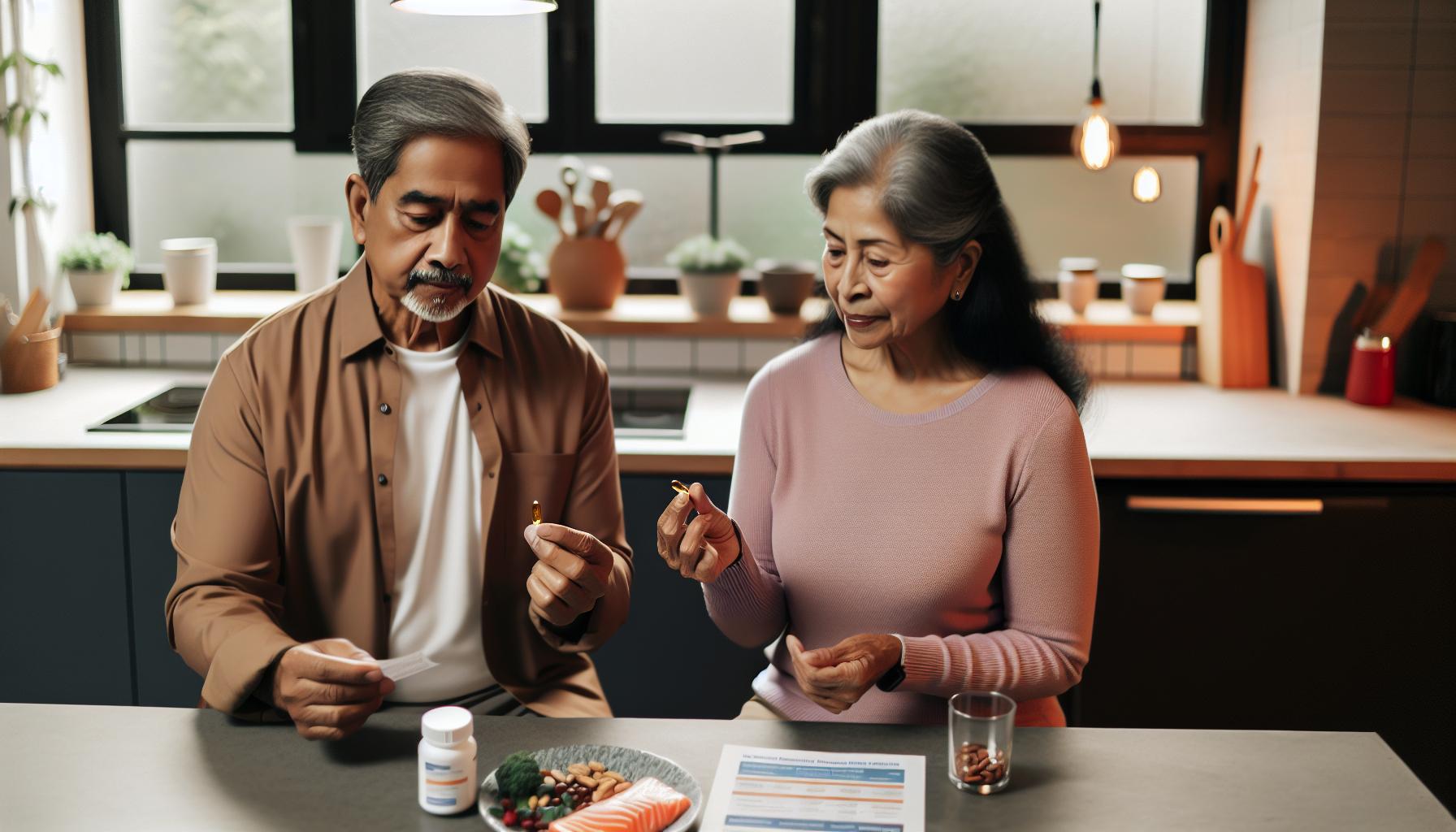 Dosis recomendada de Omega 3 para adultos mayores