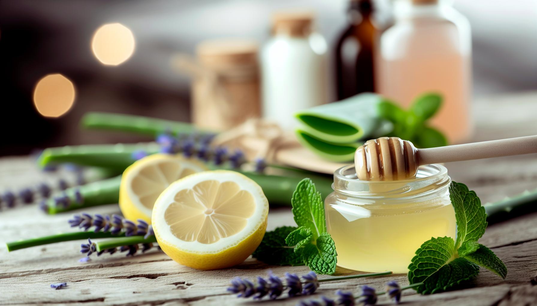 Ingredientes naturales para un brillo perfecto