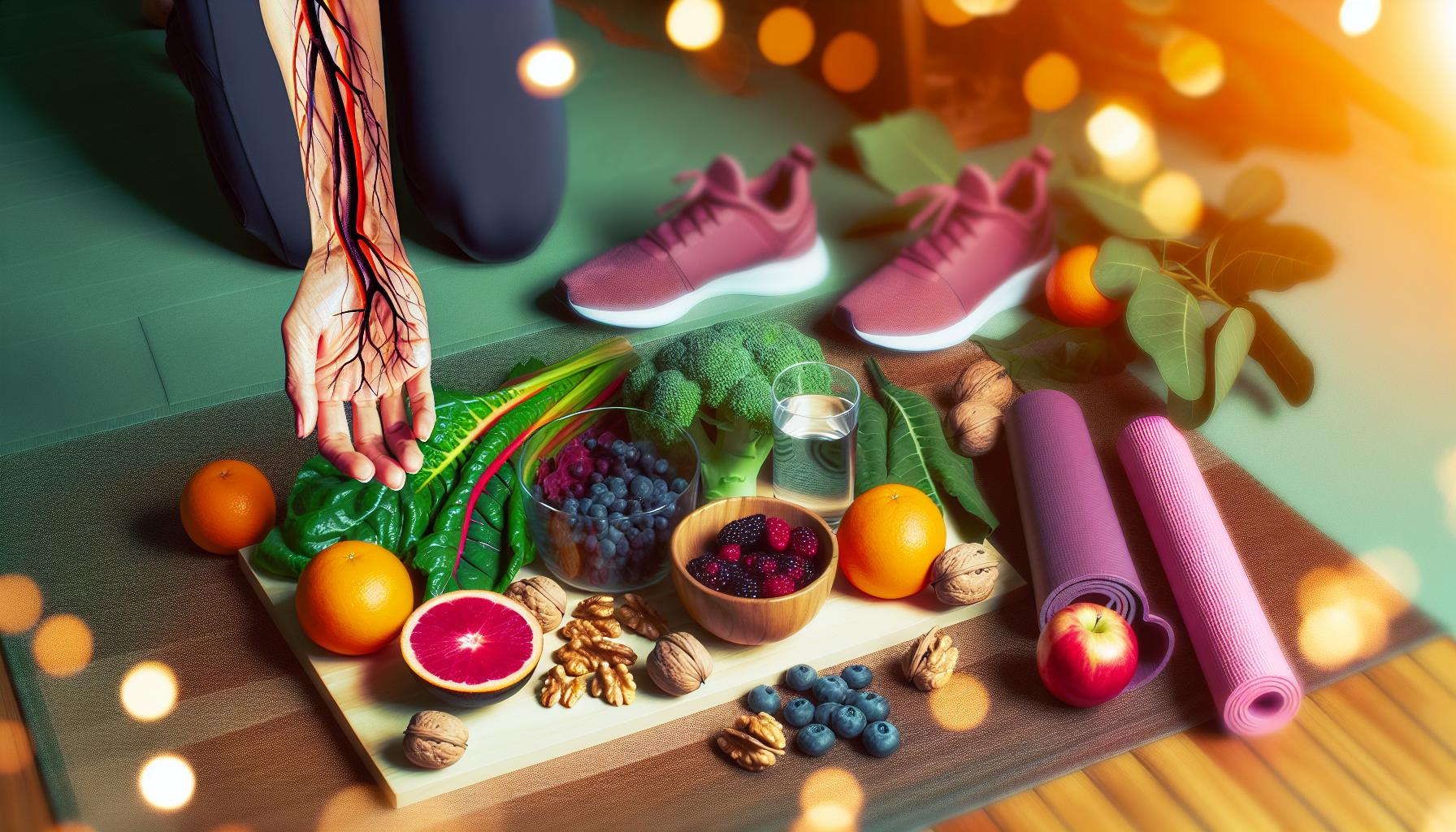 Alimentos y Hábitos que Fortalecen las Venas