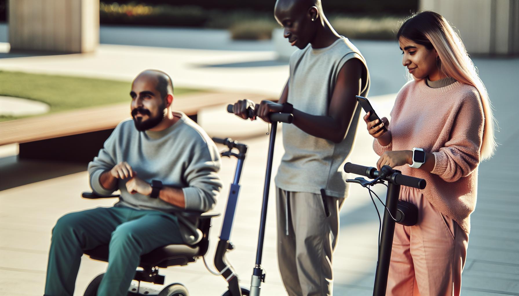 Tecnología y accesorios que facilitan la movilidad