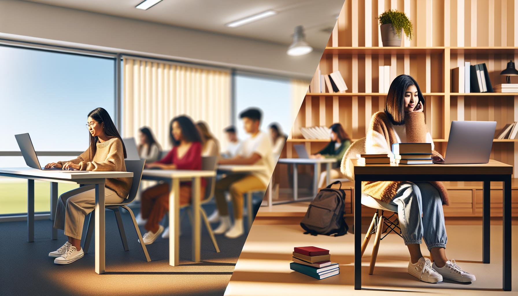 Opciones de Estudio: A Distancia y Presencial