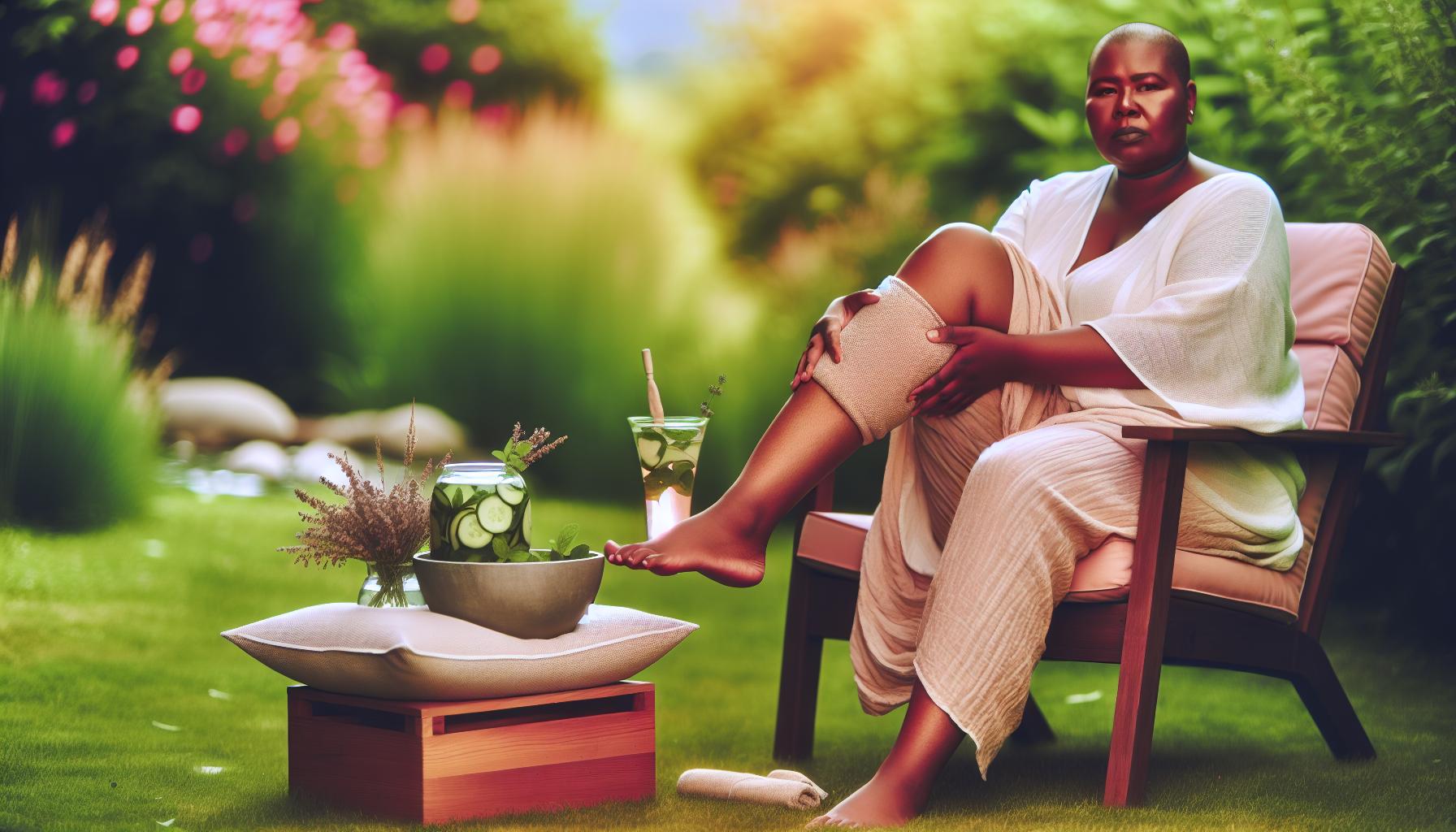 Remedios naturales para aliviar piernas hinchadas