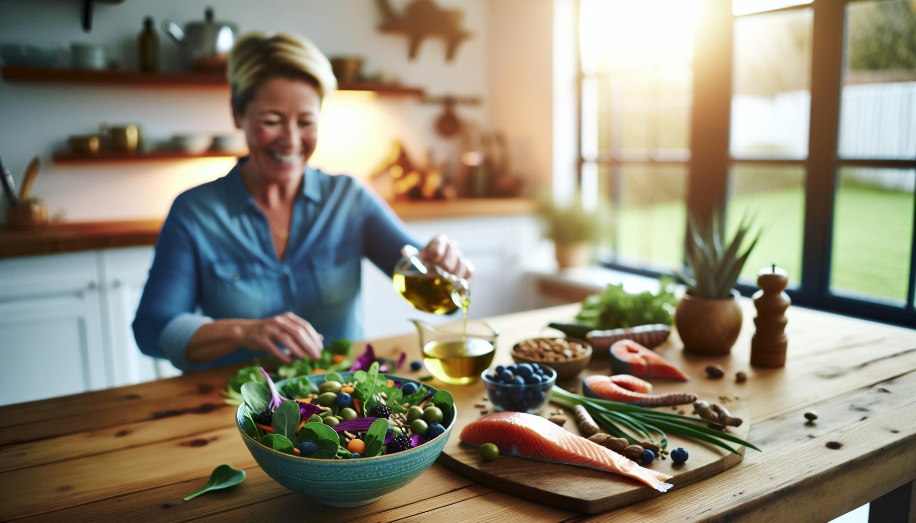 Alimentos clave en la dieta antiinflamatoria