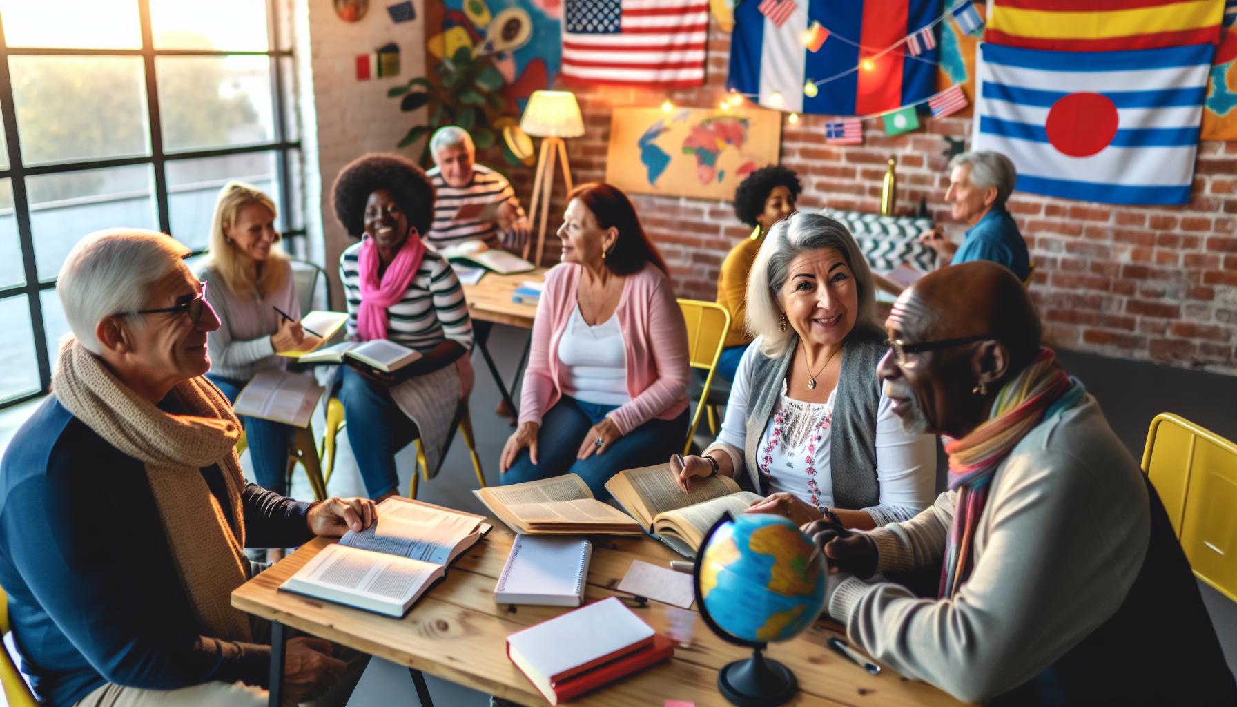 Aprender idiomas: un viaje emocionante después de los 50