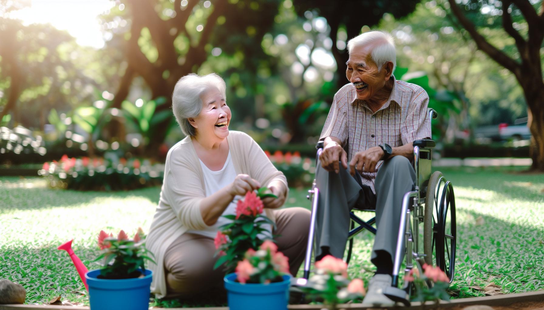 Afrontando Achaques De La Edad Con Positividad
