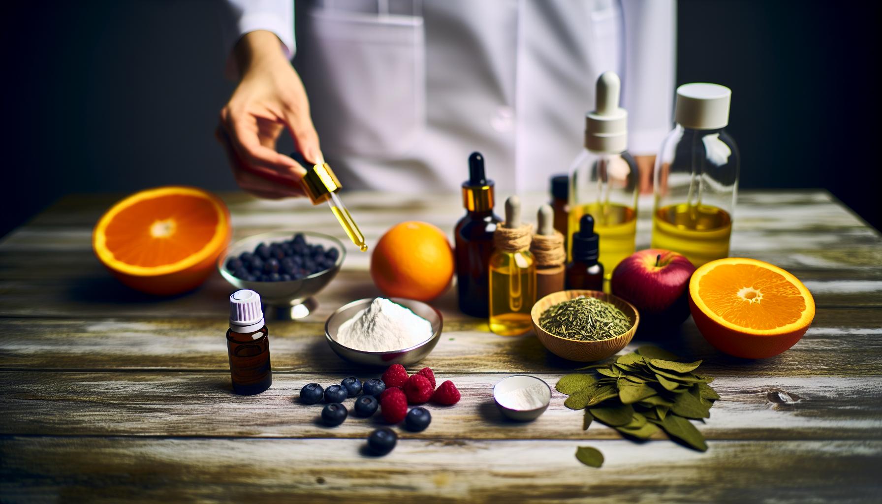 Ingredientes clave en suplementos anti edad