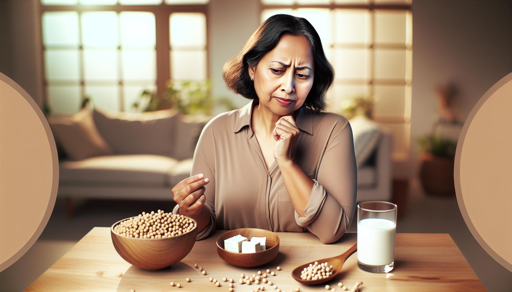 El papel de la soja en la menopausia