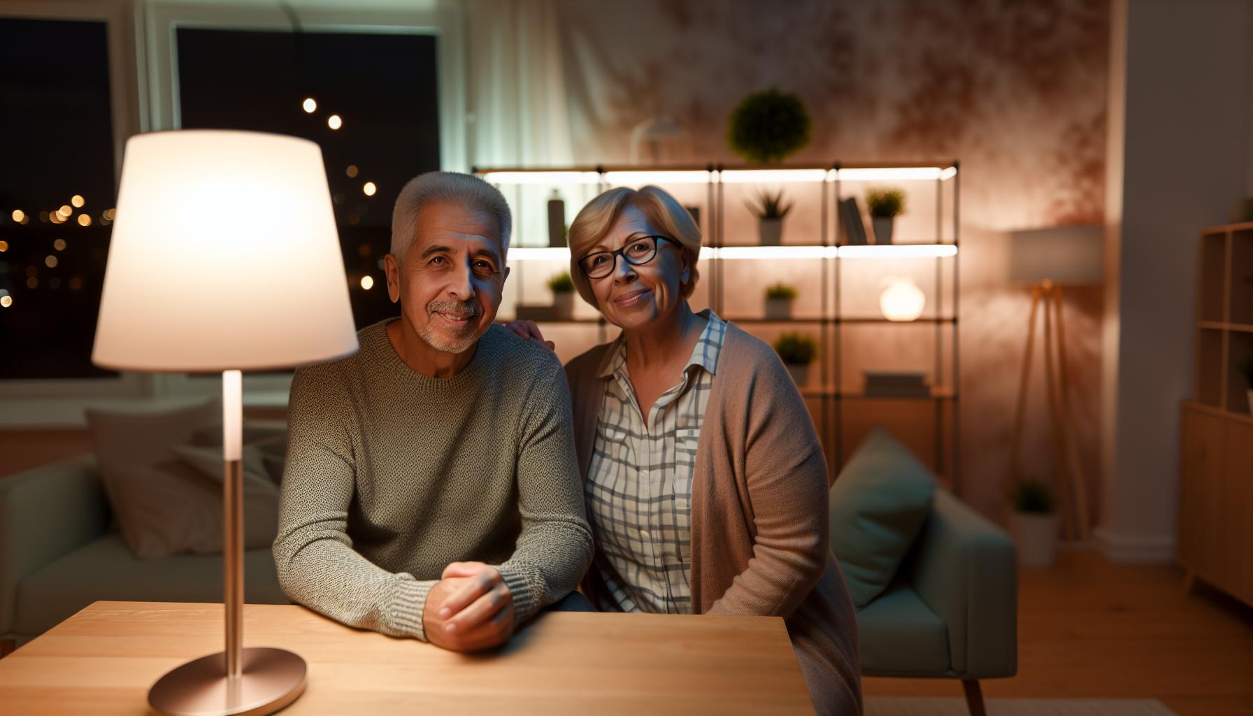 Ventajas de la luz LED para mayores