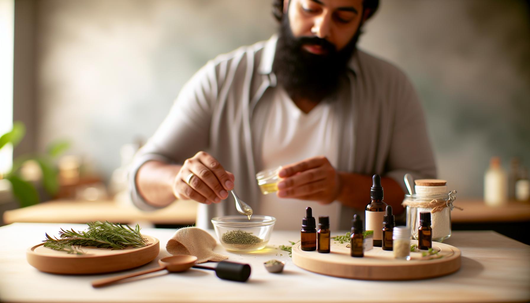 Cómo preparar tu aceite barba casero