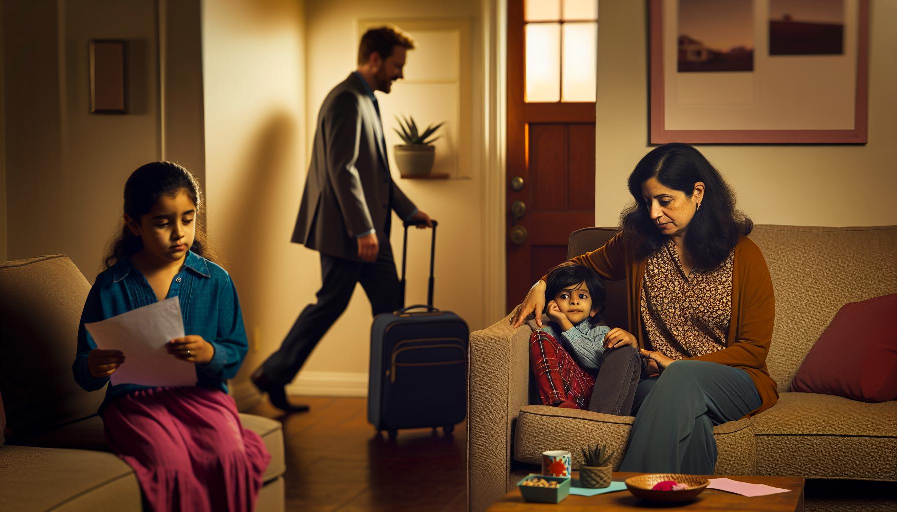 El impacto del divorcio en la vida familiar