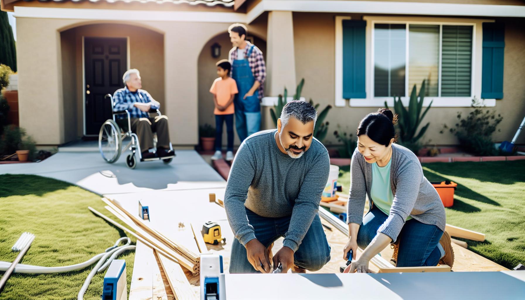 Cómo instalar una rampa de acceso en tu hogar