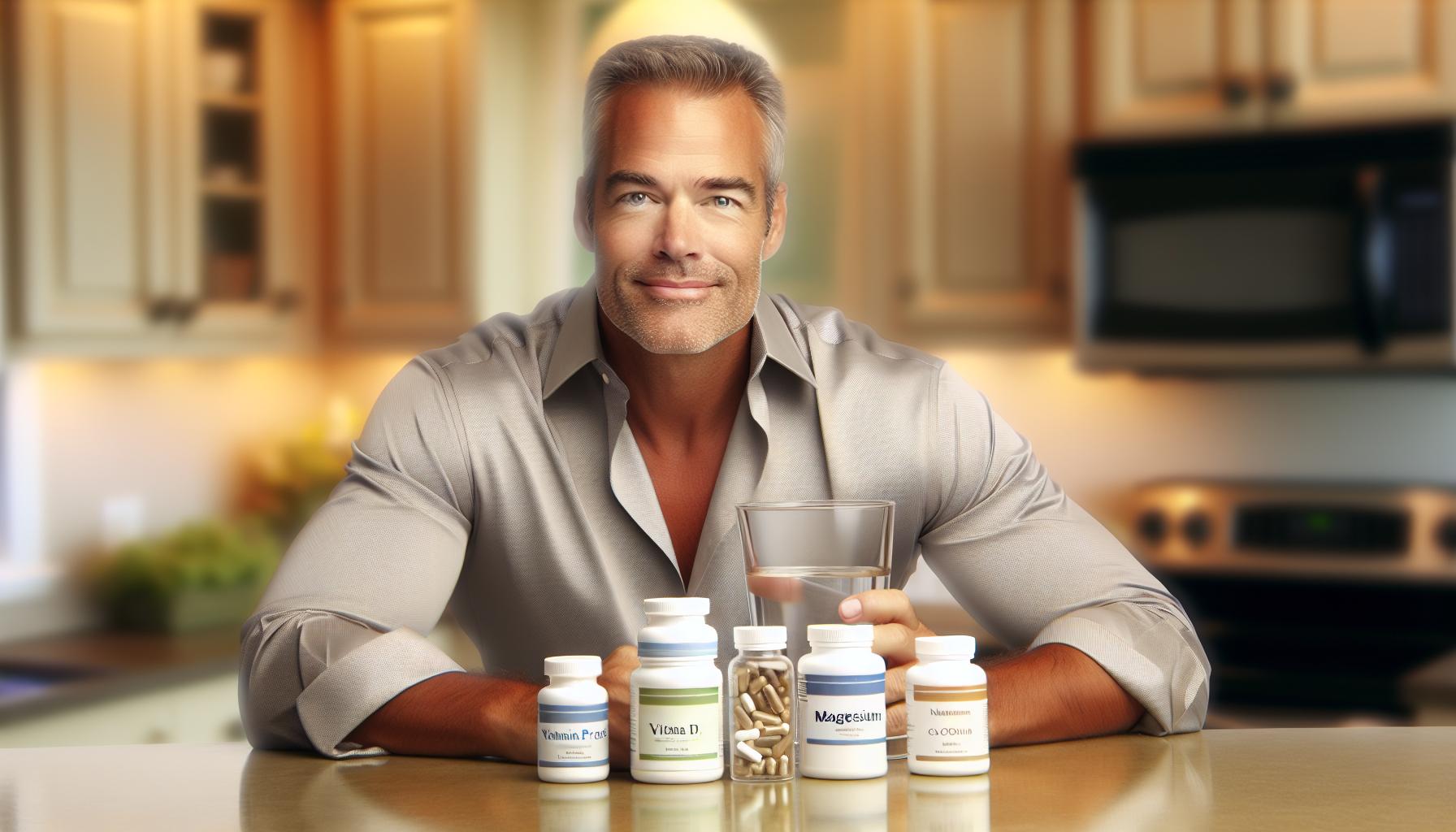 Suplementos esenciales para hombres mayores de 50