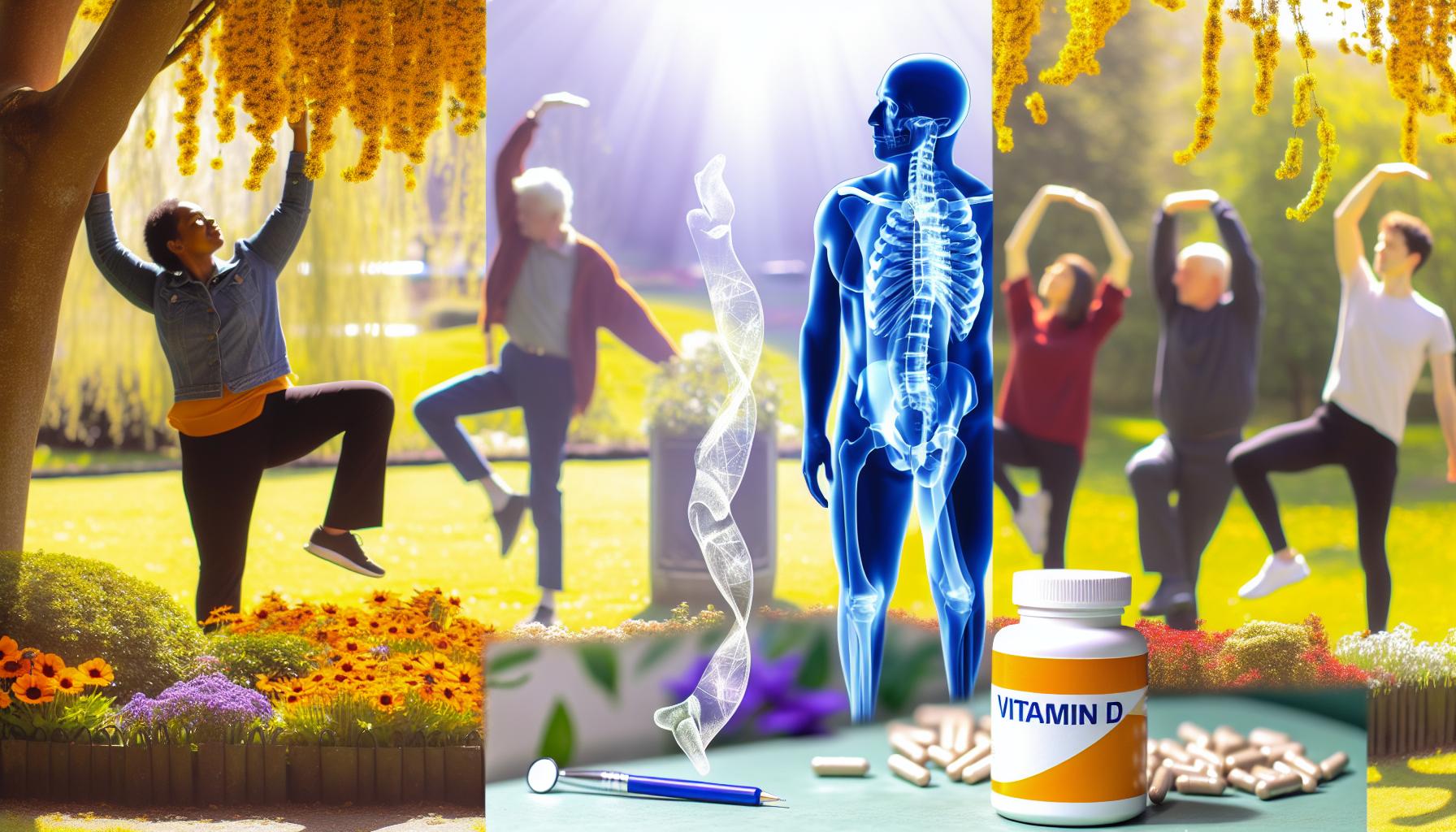 Cómo la vitamina D afecta a nuestros huesos y articulaciones